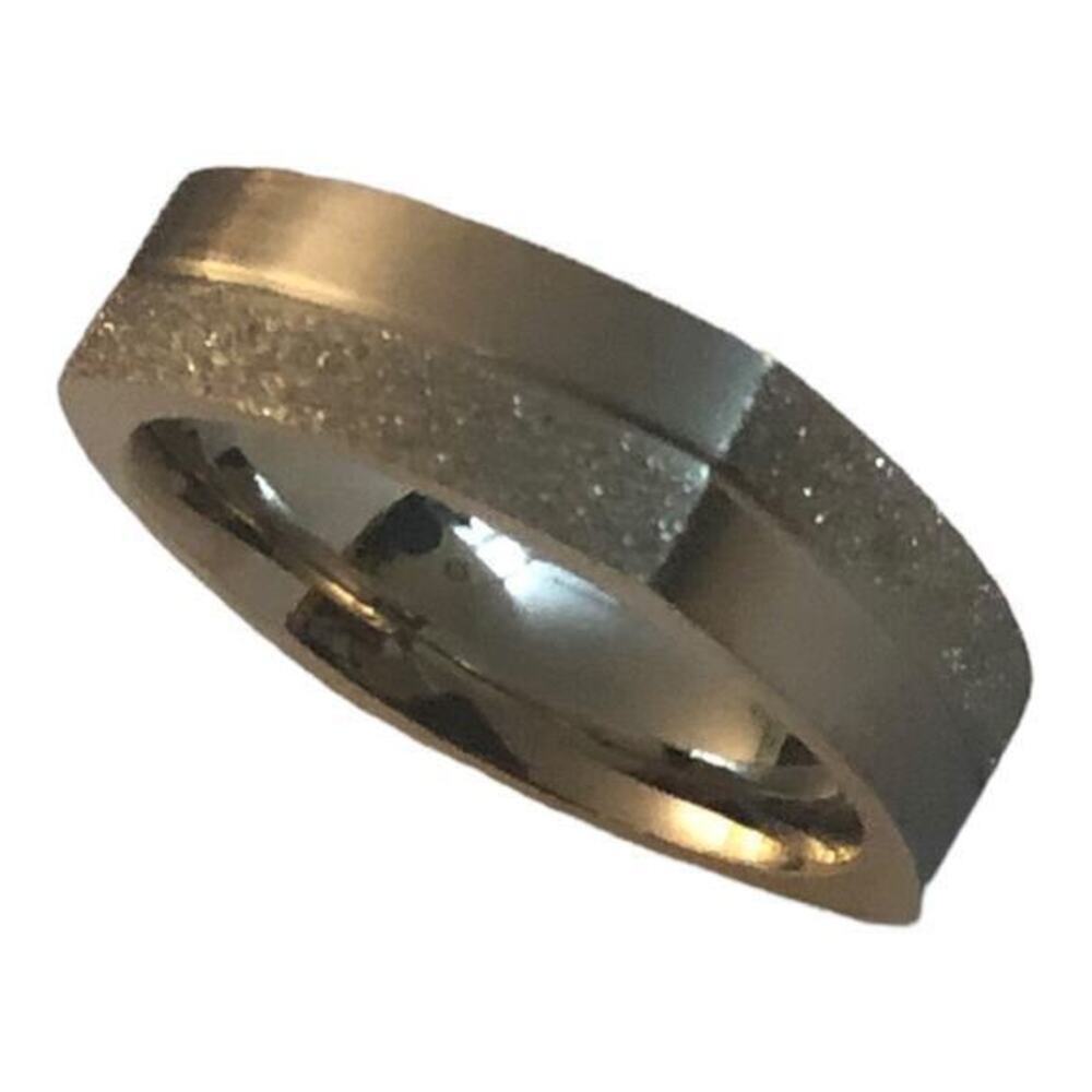 New stainless steel ring size 12
